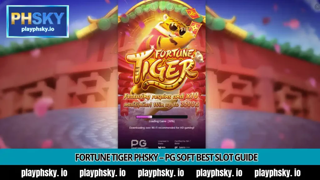 PHSKY slot game lobby showing multiple reel titles and category filters
